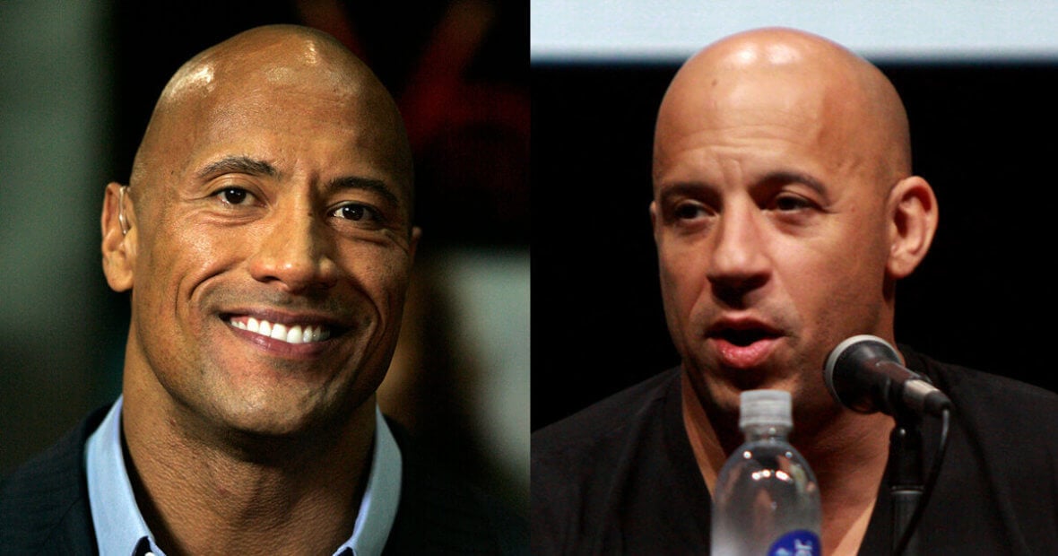 ドウェイン・ジョンソン&ヴィン・ディーゼル