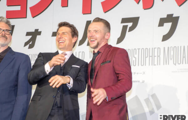 『ミッション：インポッシブル／フォールアウト』ジャパンプレミア トム・クルーズ、サイモン・ペッグ、ヘンリー・カヴィル、クリストファー・マッカリー監督