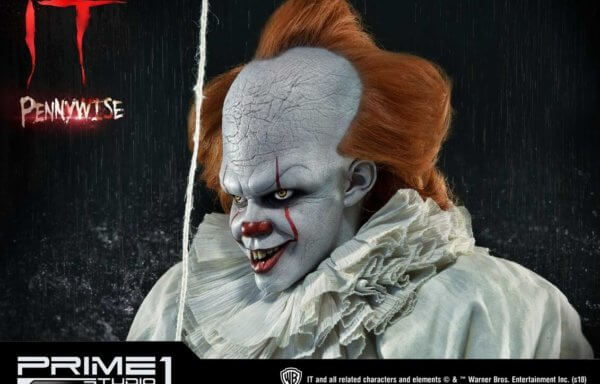 HDミュージアムマスターライン/ IT イット それが見え たら、終わり。: ペニーワイズ スタチュー HDMMIT-01