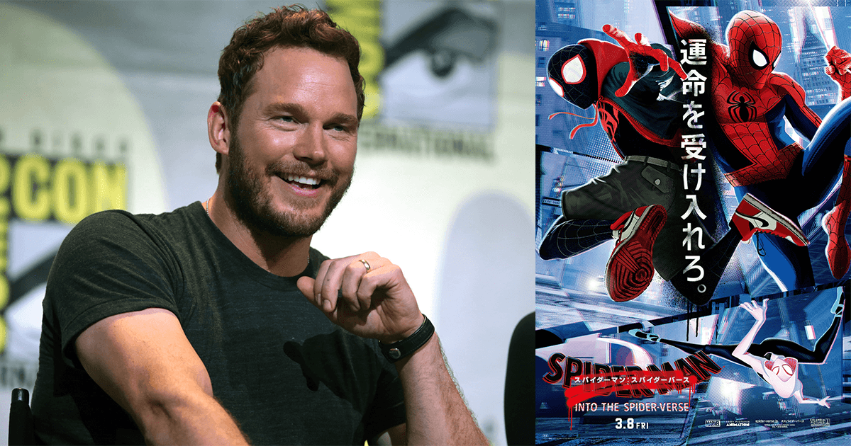 クリス プラットが スパイダーマン スパイダーバース を大絶賛 絶対観てくれ 傑作だ The River