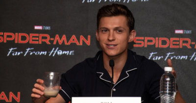 スパイダーマン：ファー・フロム・ホーム バリ 記者会見 トム・ホランド