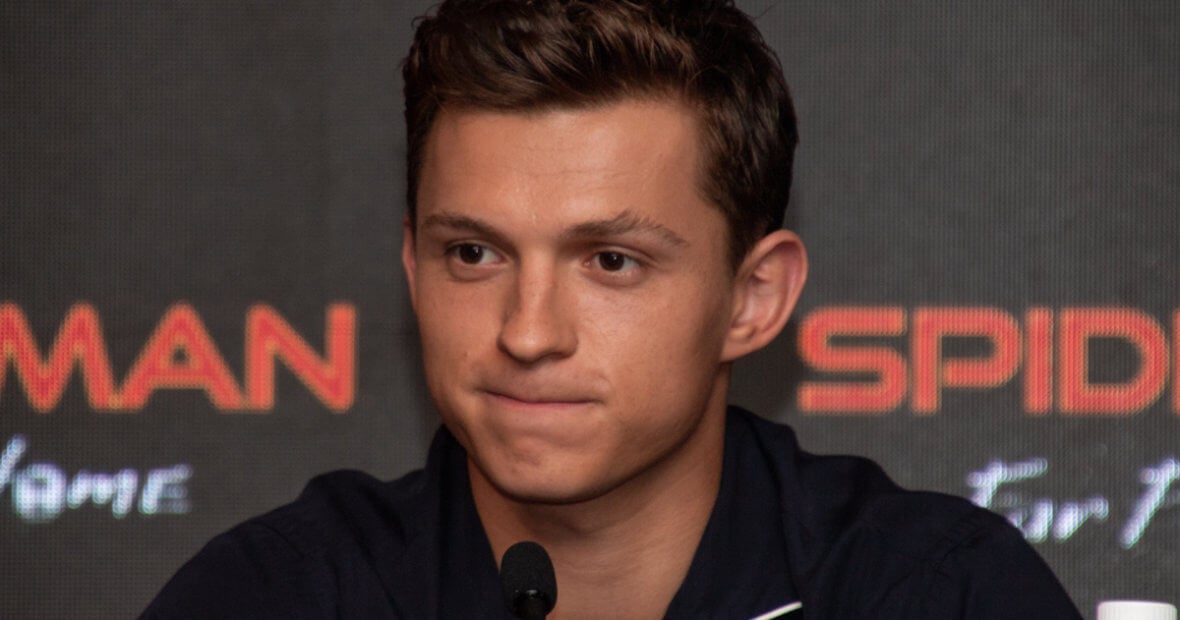 スパイダーマン：ファー・フロム・ホーム バリ 記者会見 トム・ホランド