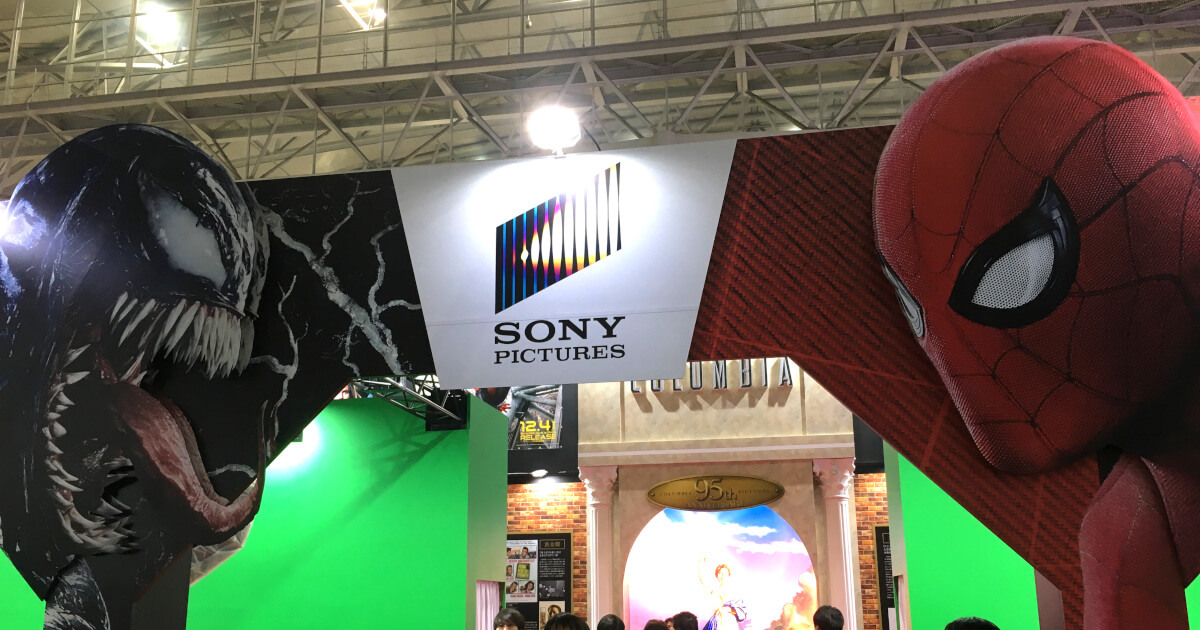 東京コミコン2019」スパイダーマン vs ヴェノム、ソニー・ピクチャーズ 