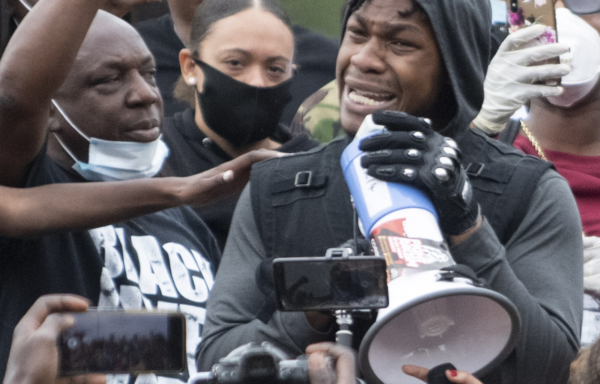 John Boyega Black Lives Matter demonstration in London