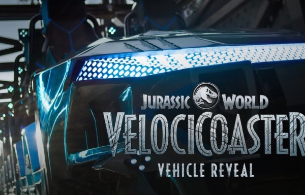 Jurassic World VelociCoaster Ride Vehicle