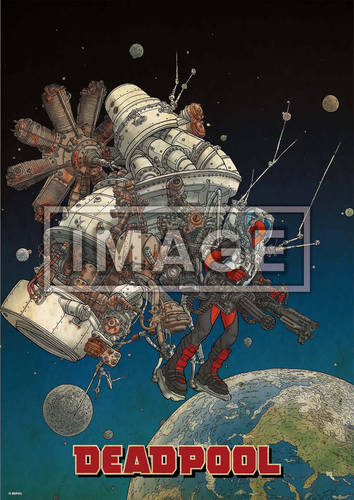 デッドプール ポスターコレクション Happyくじ発売へ コミック生誕30周年記念 ビーズクッションも The River