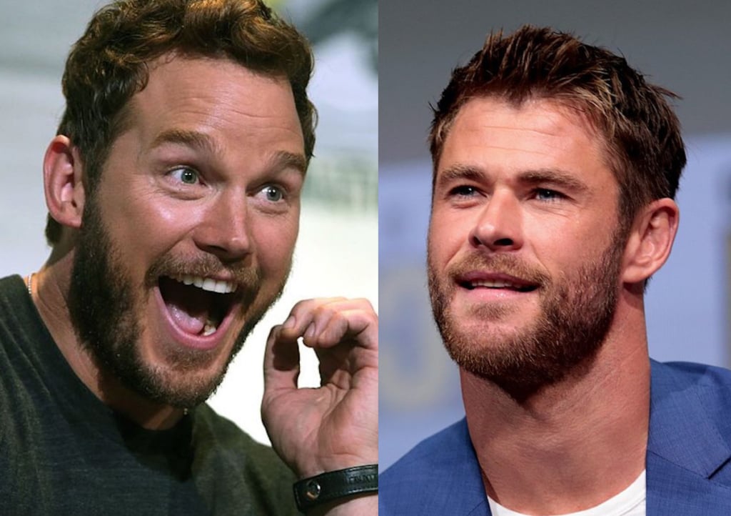 クリス・プラット Chris Pratt クリス・ヘムズワース Chris Hemsworth