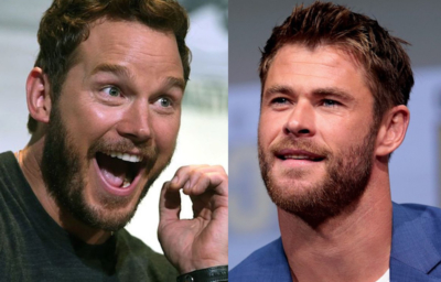 クリス・プラット Chris Pratt クリス・ヘムズワース Chris Hemsworth