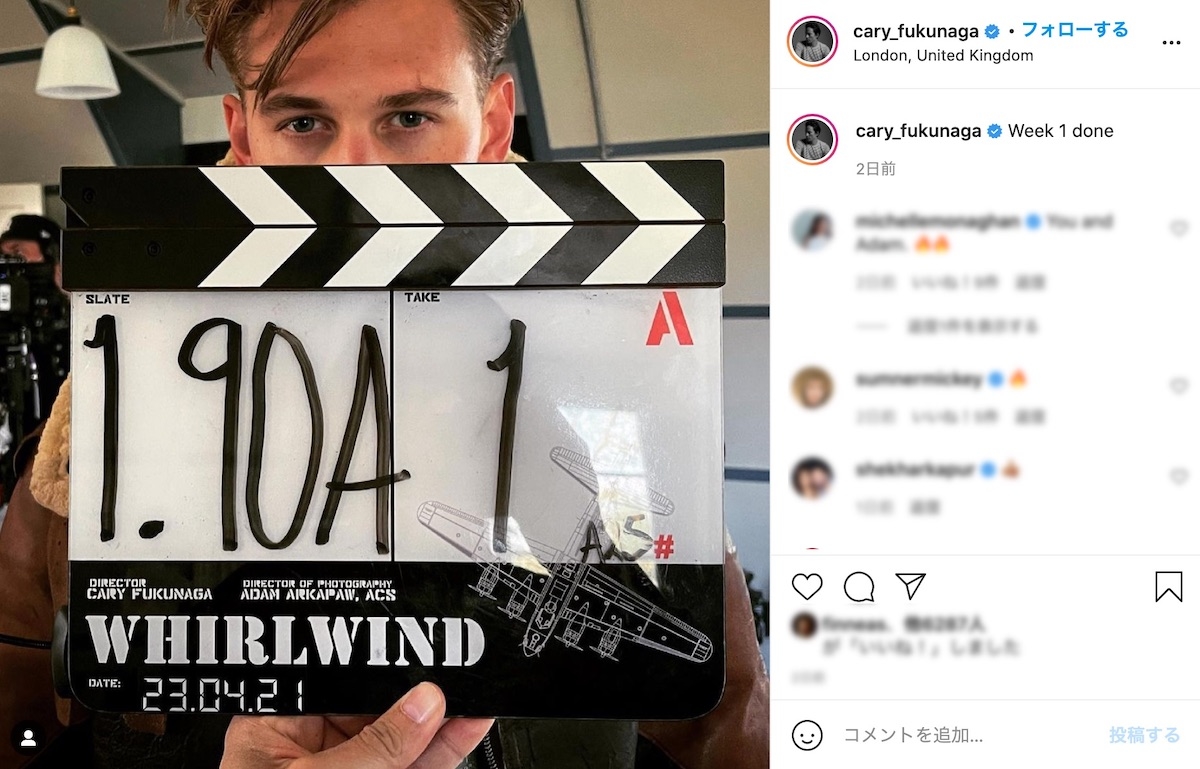 バンド オブ ブラザース ザ パシフィック に続く第3弾ドラマ撮影開始 007 ノー タイム トゥ ダイ 監督が報告 The River