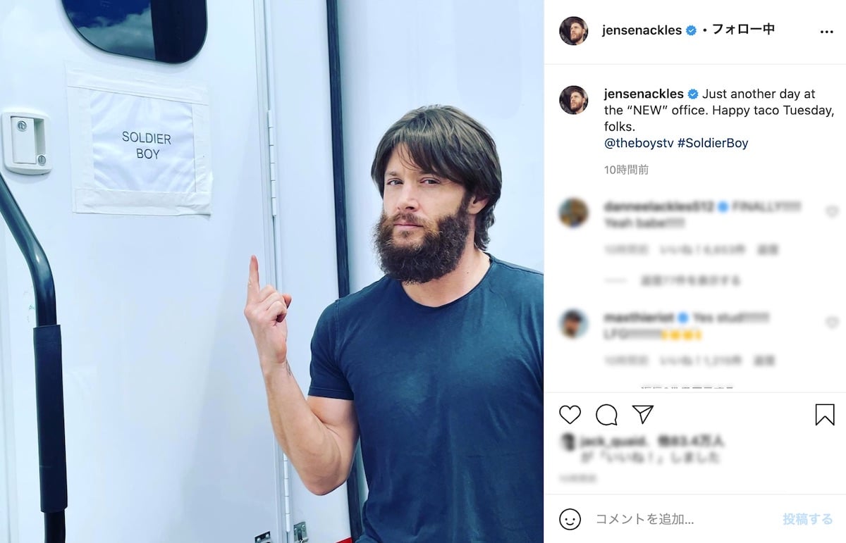 ザ ボーイズ シーズン3 ヒゲもくもくのジェンセン アクレス初画像 The River