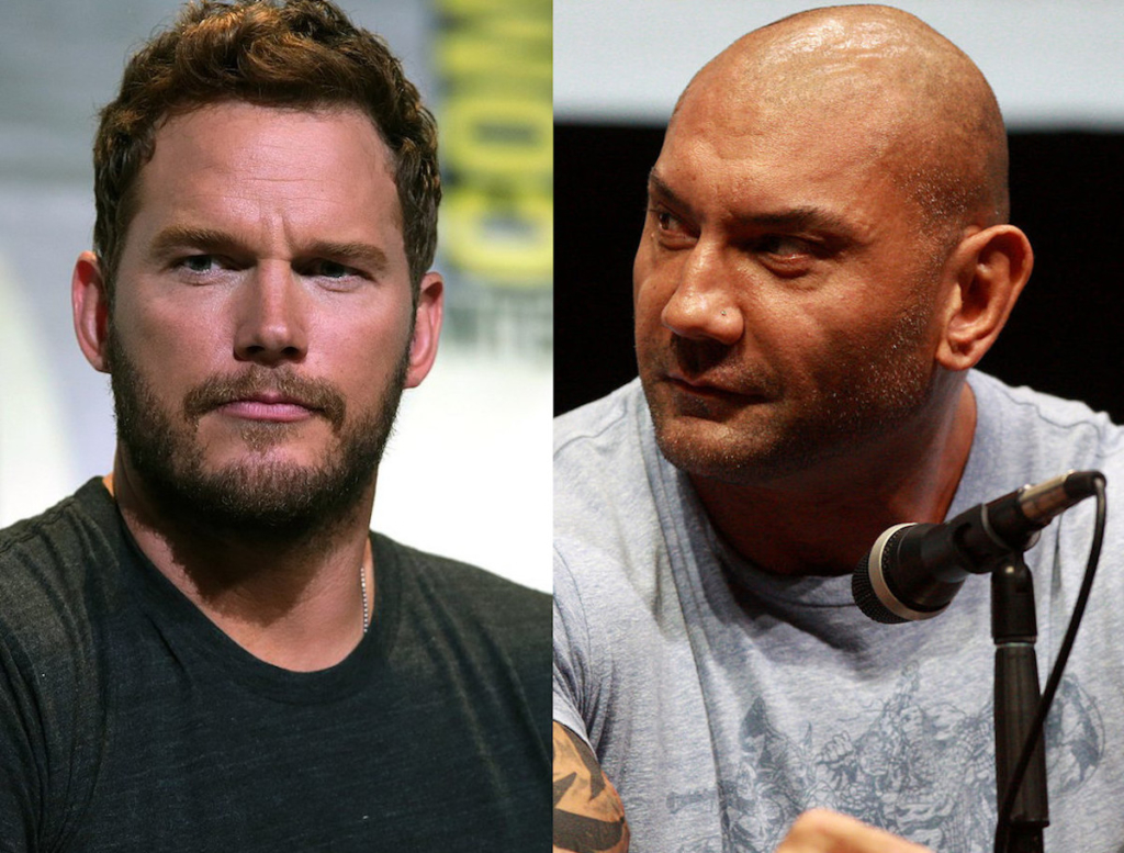 Chris Pratt クリス・プラット Dave Bautista デイヴ・バウティスタ