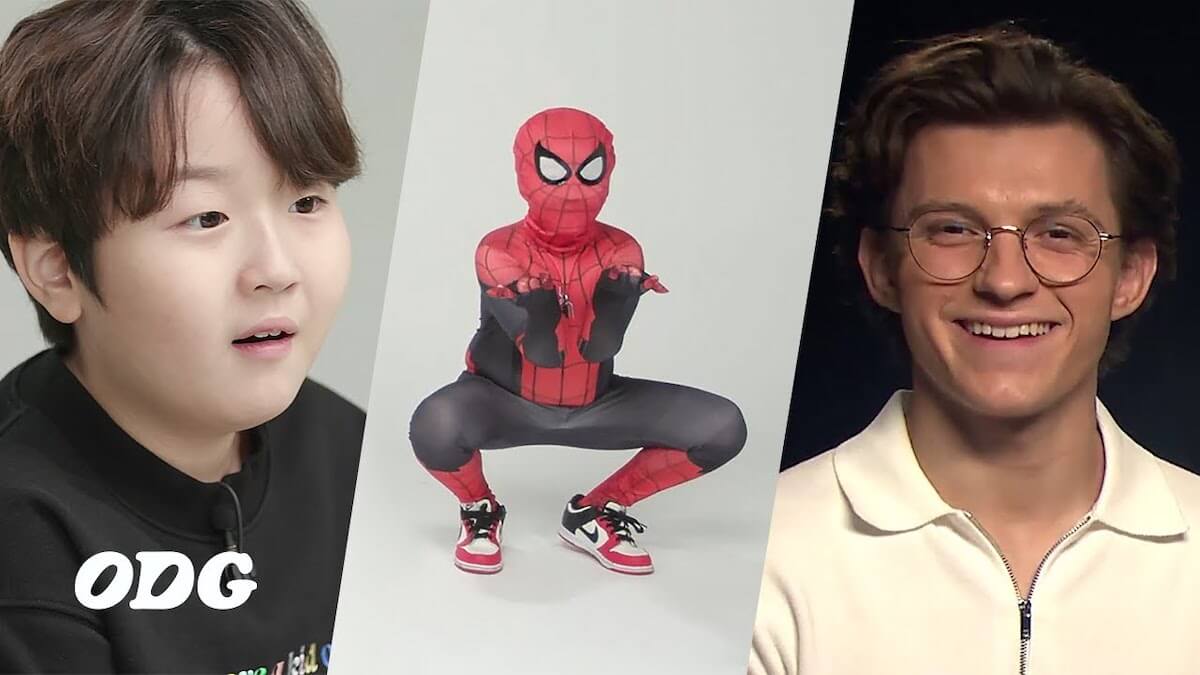 トム・ホランド、スパイダーマンファンの少年の夢を叶える ─「どんな