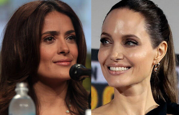 アンジェリーナ・ジョリー サルマ・ハエック