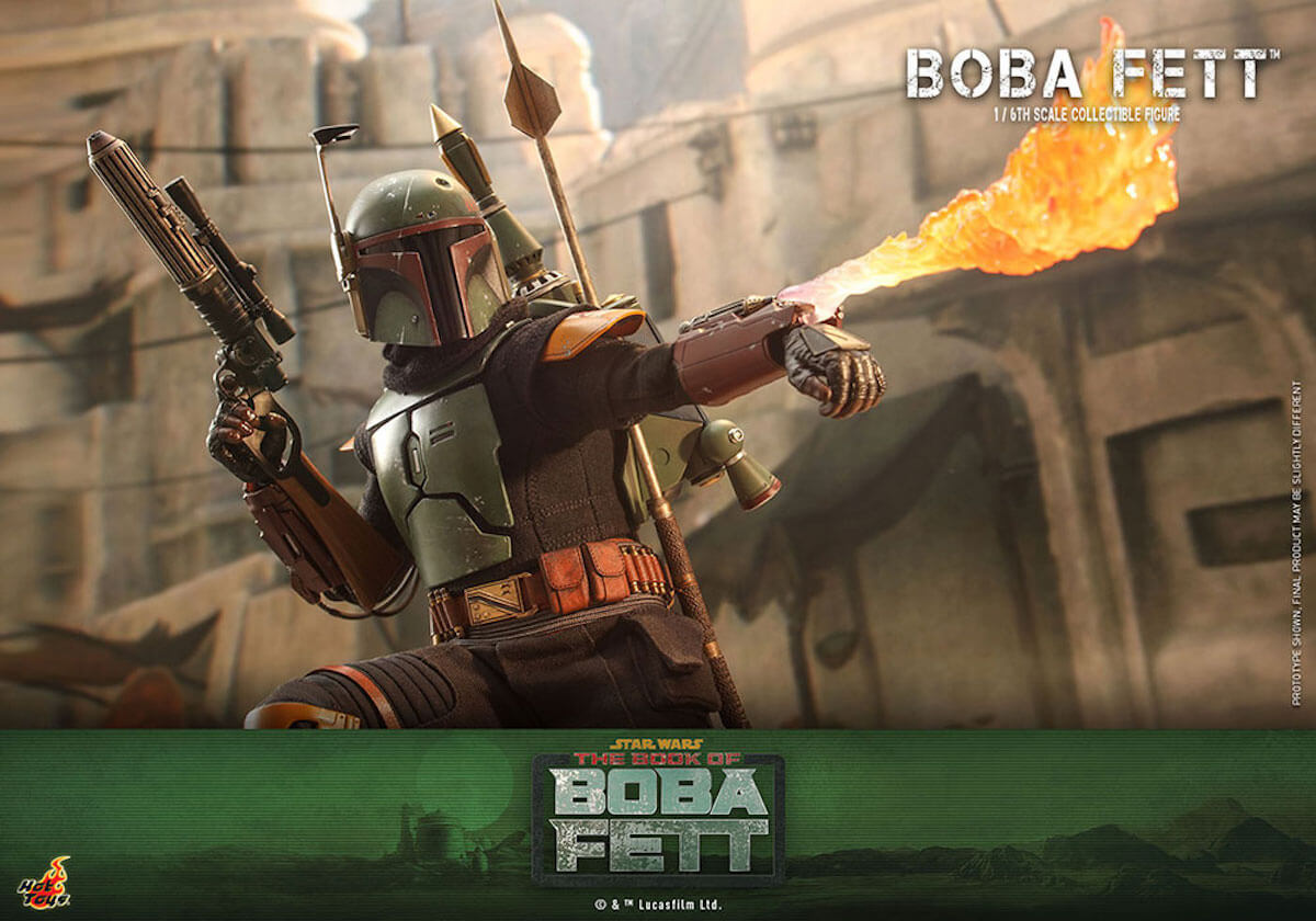 素顔のヘッドも付属！『ボバ・フェット／The Book of Boba Fett