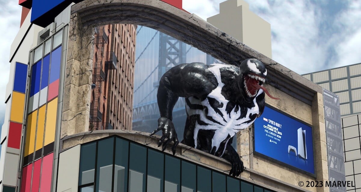 スパイダーマンとヴェノム、新宿と梅田に出現へ ─ 『Marvel's Spider