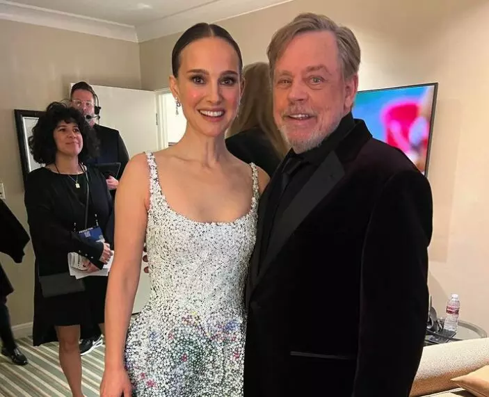 ルーク役マーク・ハミル、ついに母パドメ役ナタリー・ポートマンに会う