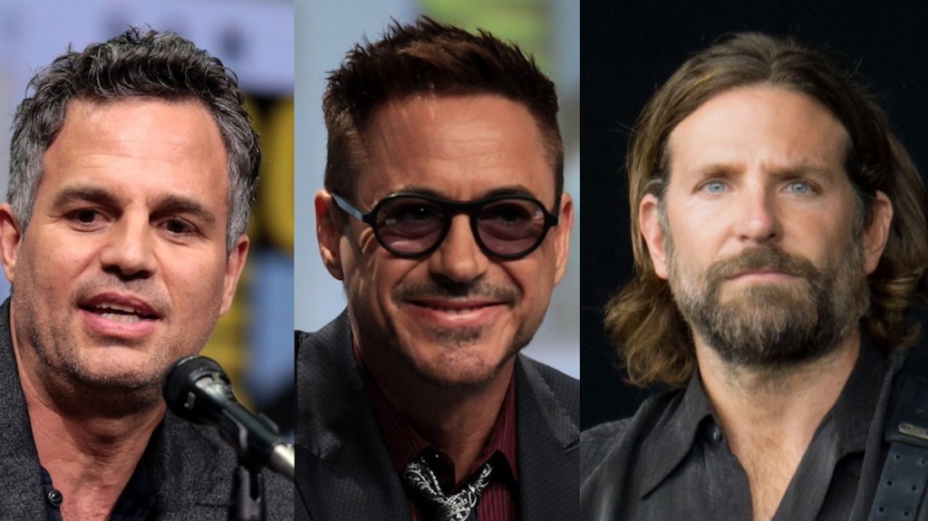 Mark Ruffalo Robert Downey Jr. Bradley Cooper