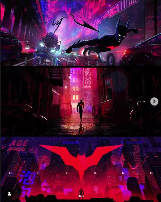 スパイダーバース』製作者による『バットマン ビヨンド』アニメ映画の 