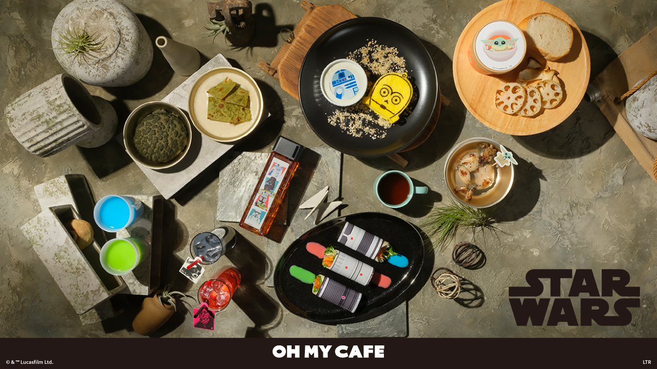 スター・ウォーズ　カフェ　アクリルコースター スター・ウォーズの日」スペシャルカフェ「STAR WARS」OH MY CAFE開催