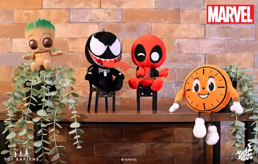 デッドプール、ヴェノム、グルート、ミス・ミニッツが可愛い