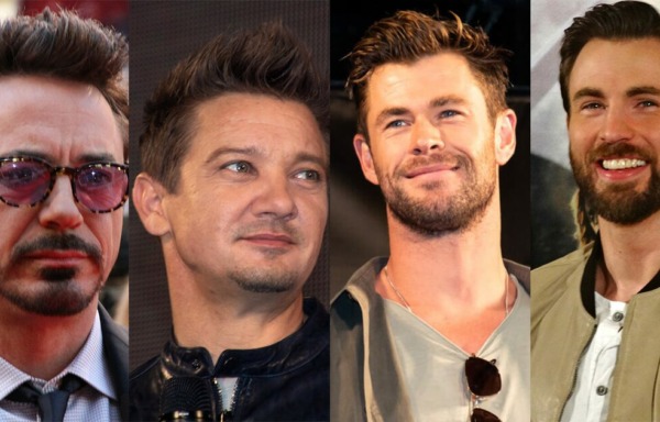 ロバート・ダウニー・Jr.、ジェレミー・レナー、クリス・ヘムズワース、クリス・エヴァンス
