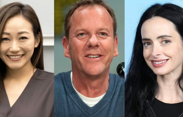 Karen Fukuhara Kiefer Sutherland Krysten Ritter