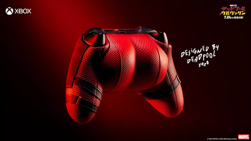 マーベル　ウルヴァリン & デッドプール　スマホ&ゲームコントローラーホルダー デッドプールのオケツ、Xboxコントローラーと化す | THE RIVER