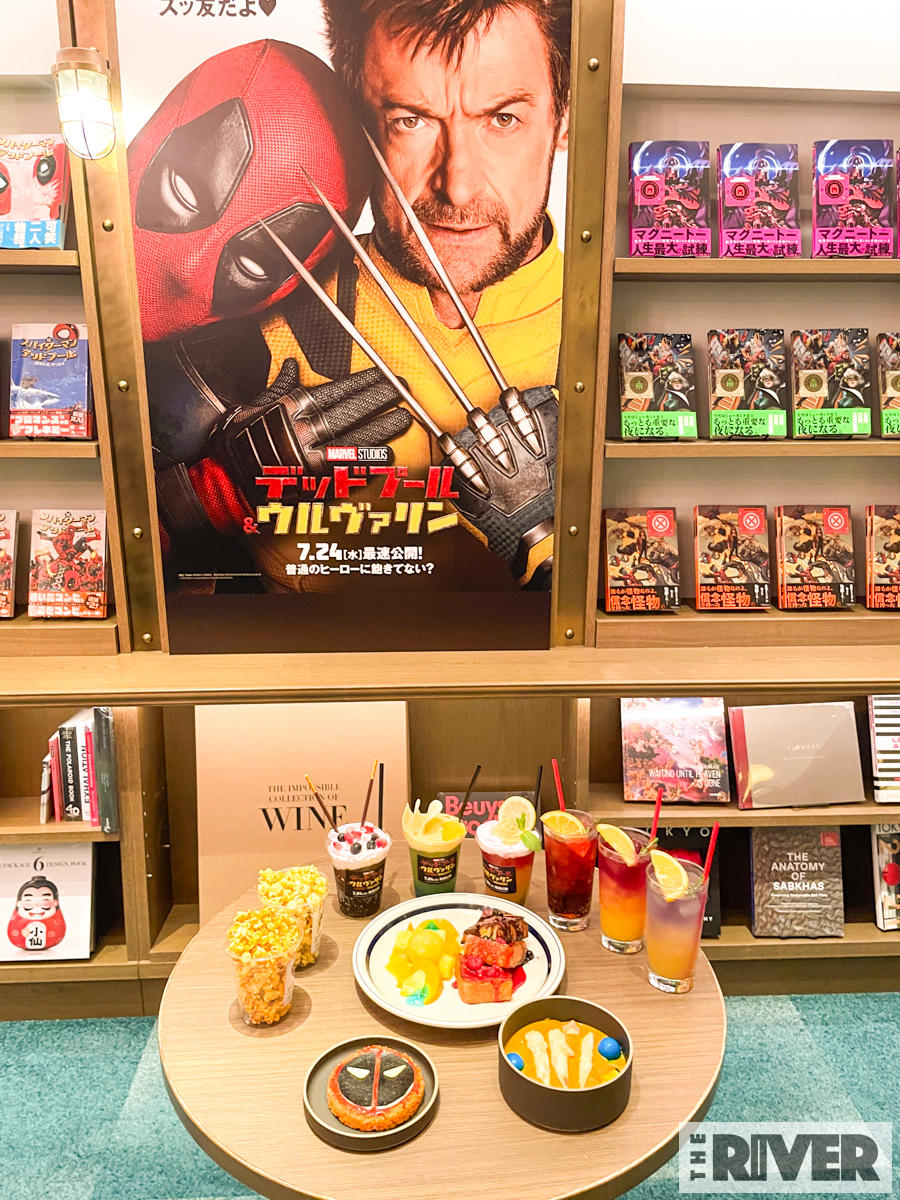 「デッドプール＆ウルヴァリン」コラボカフェ 撮影写真