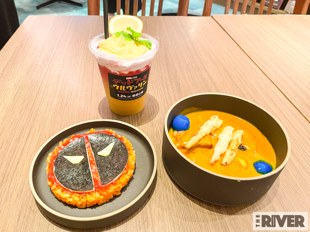 「デッドプール＆ウルヴァリン」コラボカフェ 撮影写真