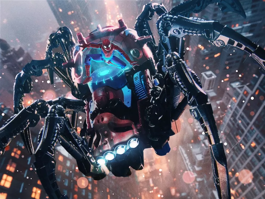 ZOIDSとスパイダーマンが夢のコラボ ─ トランスフォーマー