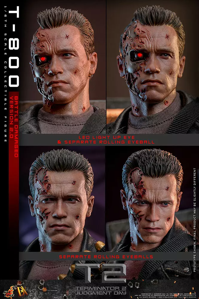 ターミネーター2』T-800、ホットトイズで2.0版フィギュアとして