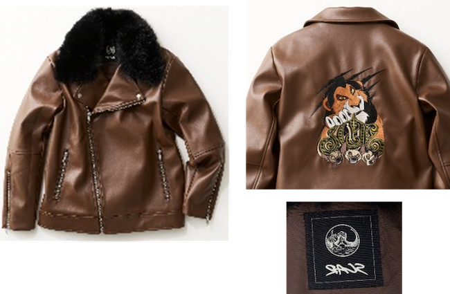 ☆ライオンキング☆　ジャケット ライオン・キング』スカーのアイテム4種発売 ─ ライダースジャケット