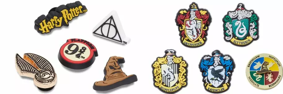 ハリー・ポッター』クロックスとコラボ、ホグワーツ4つの寮をモチーフ