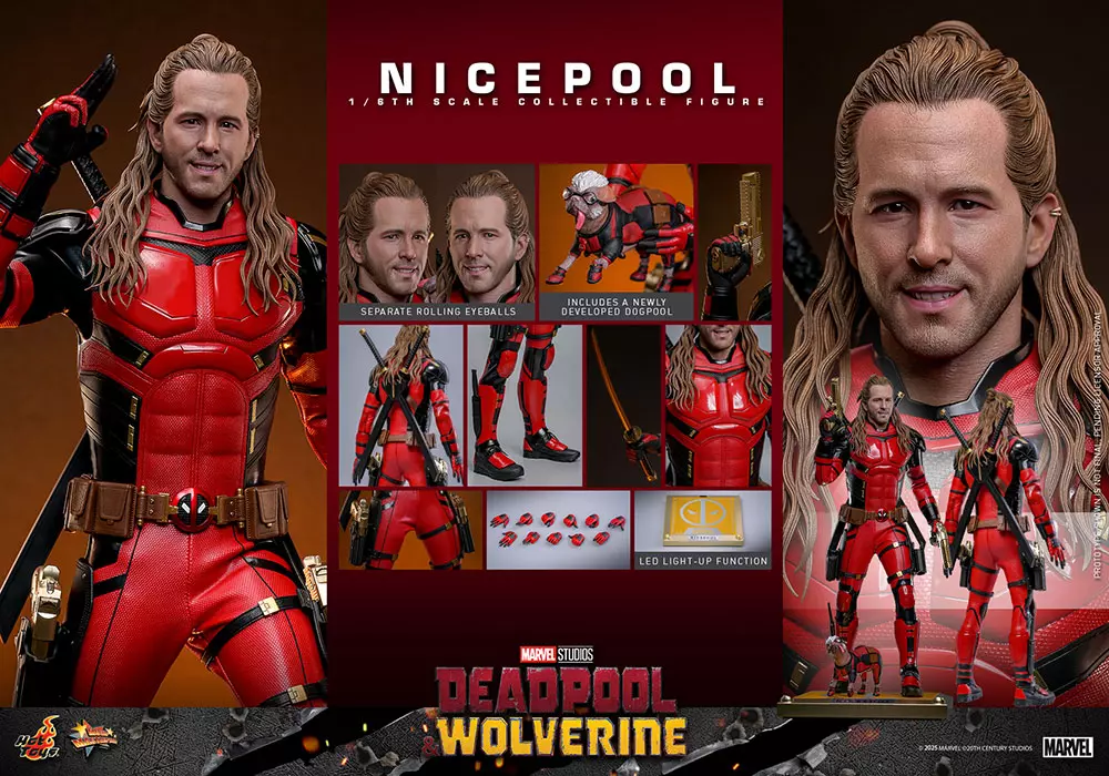 デッドプール＆ウルヴァリン』ナイスプールがホットトイズでフィギュア