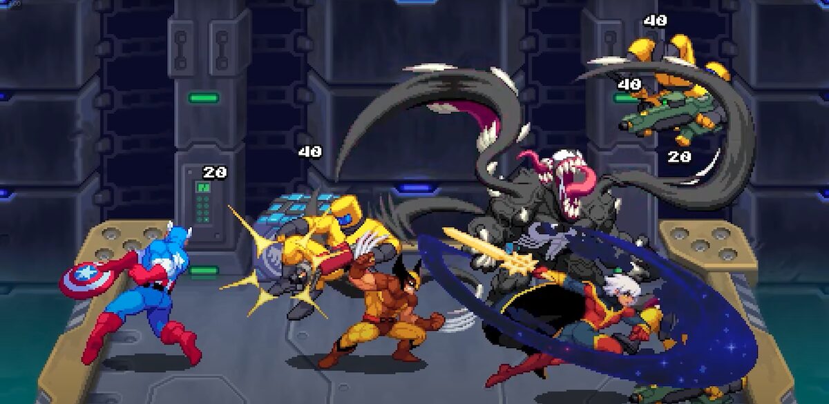 マーベルヒーロー集結の2Dベルトスクロール新ゲーム『MARVEL