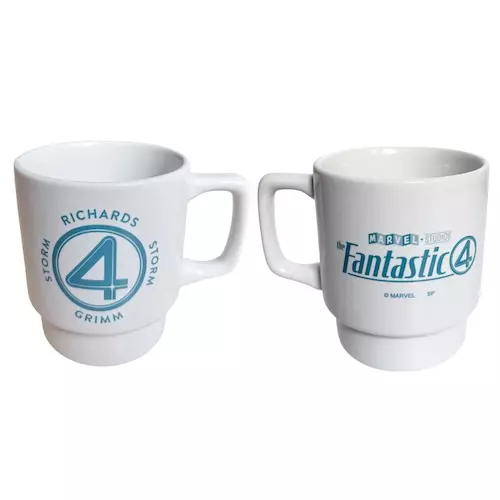 ファンタスティック・フォー カップ＆ソーサー marvel 劇場版限定品 ファンタスティック4』アイテム「大阪コミコン」で先行販売