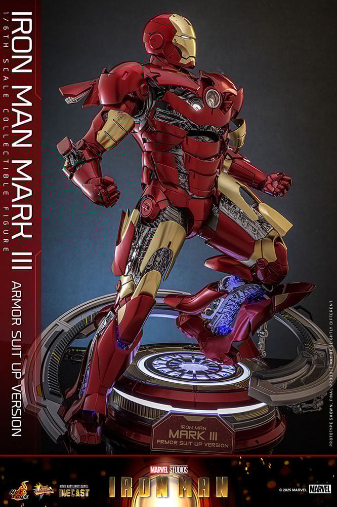 【ムービー・マスターピース DIECAST】 『アイアンマン』 1/6スケールフィギュア アイアンマン・マーク3(アーマー・スーツアップ版)