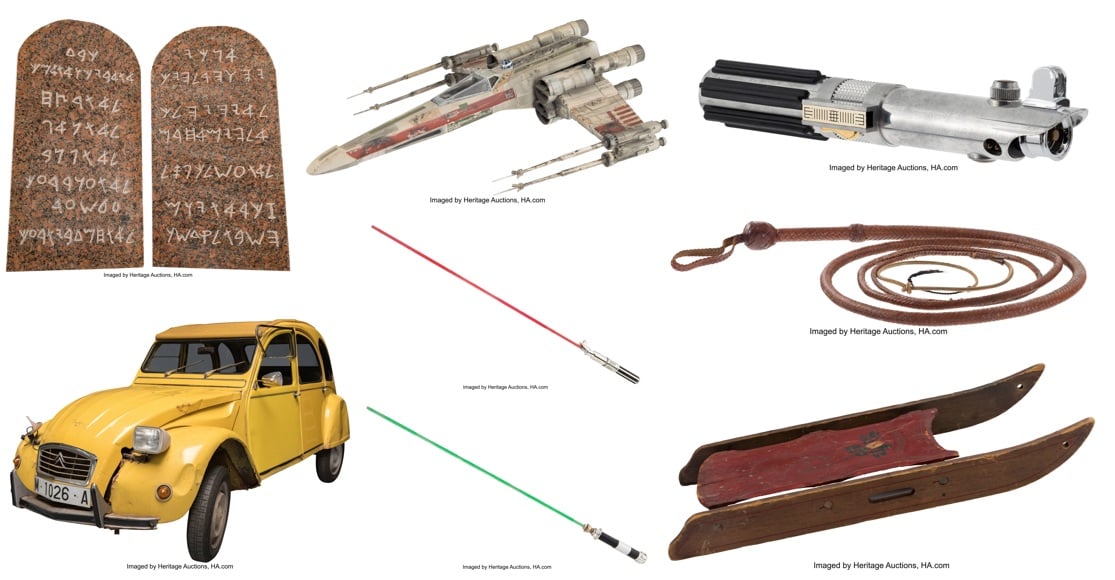 スター・ウォーズ』撮影小道具など出品「ハリウッド