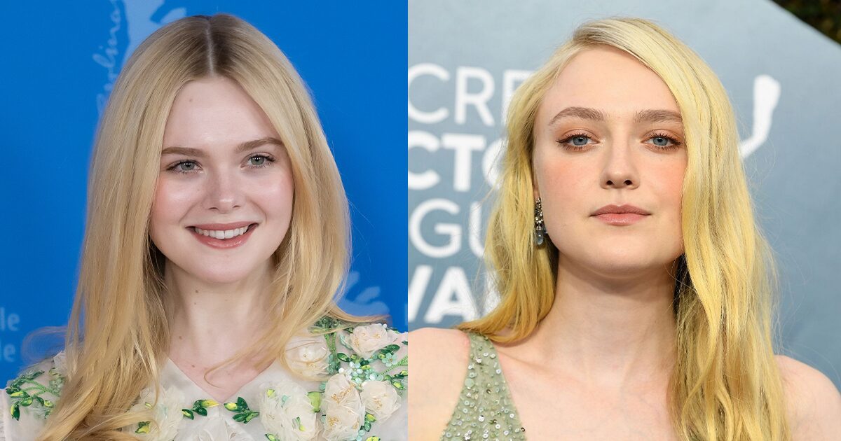 ダコタ・ファニングとエル・ファニングが姉妹初共演