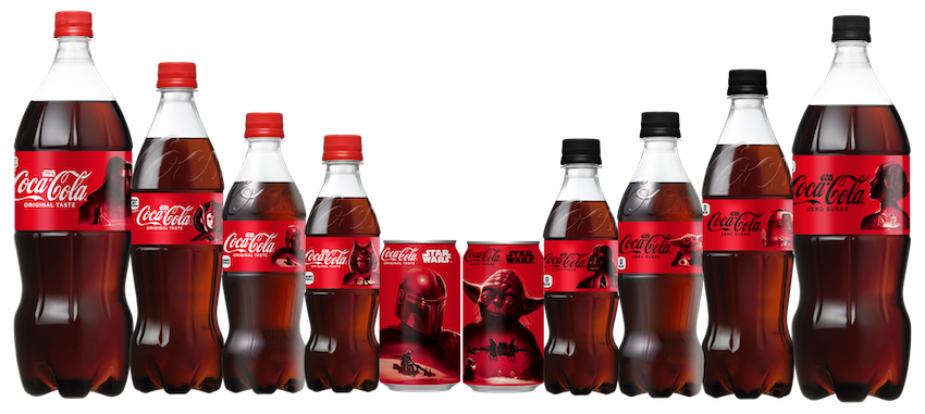 コカ・コーラ×スター・ウォーズのコラボデザイン発売