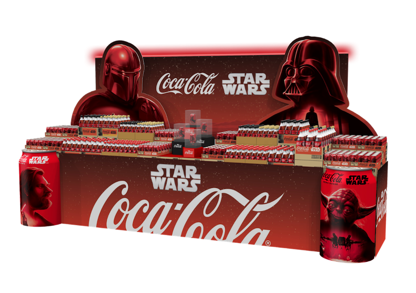 コカ・コーラ×スター・ウォーズのコラボデザイン発売