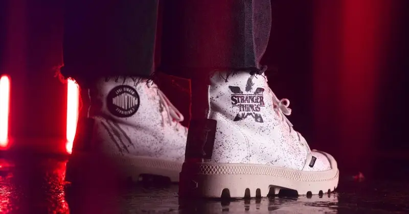 ストレンジャー・シングス」コラボのブーツスニーカー、パラディウム