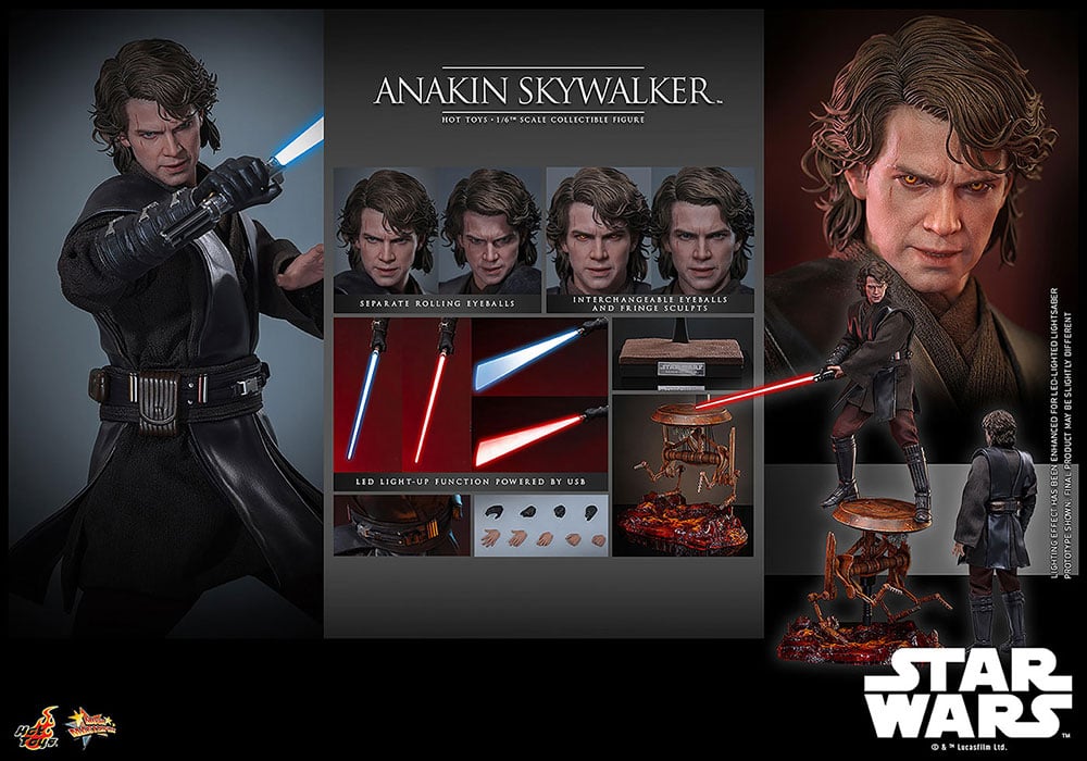 【ムービー・マスターピース】  『スター・ウォーズ　エピソード3／シスの復讐』 1/6スケールフィギュア　アナキン・スカイウォーカー（2.0版）