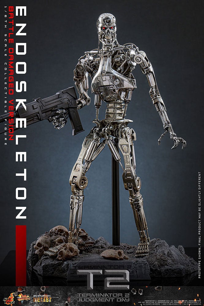 【ムービー・マスターピース DIECAST】  『ターミネーター2』 1/6スケールフィギュア　エンドスケルトン（バトルダメージ）