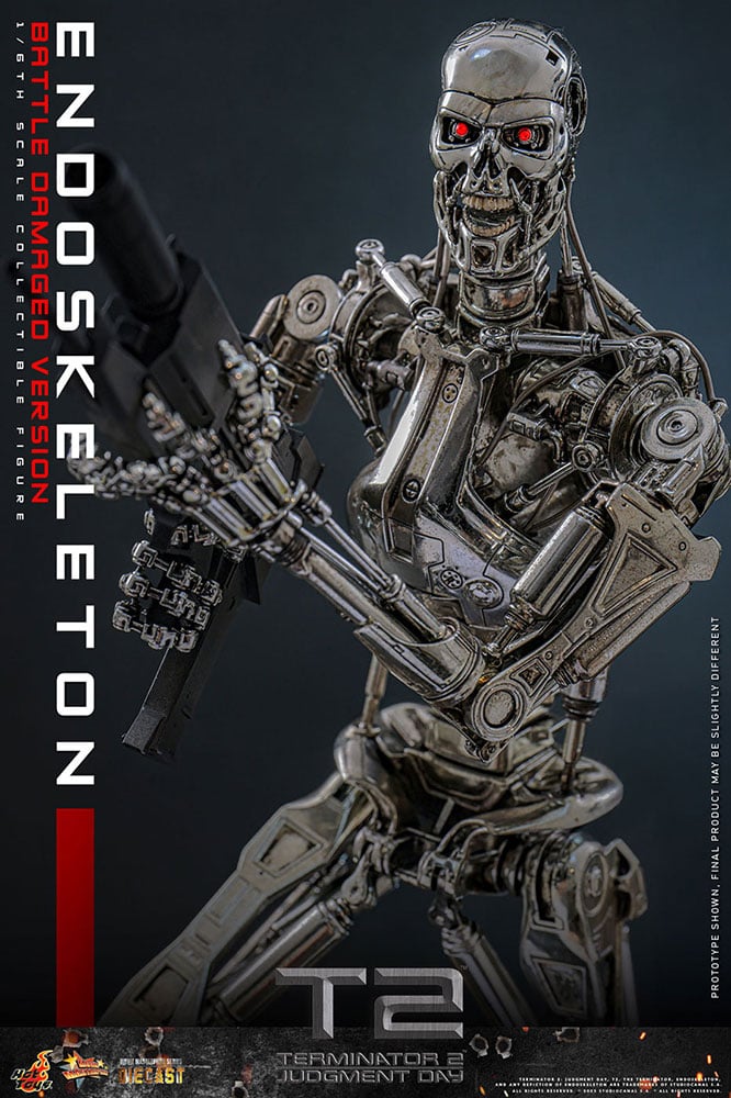 【ムービー・マスターピース DIECAST】  『ターミネーター2』 1/6スケールフィギュア　エンドスケルトン（バトルダメージ）