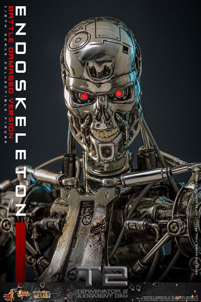 【ムービー・マスターピース DIECAST】  『ターミネーター2』 1/6スケールフィギュア　エンドスケルトン（バトルダメージ）