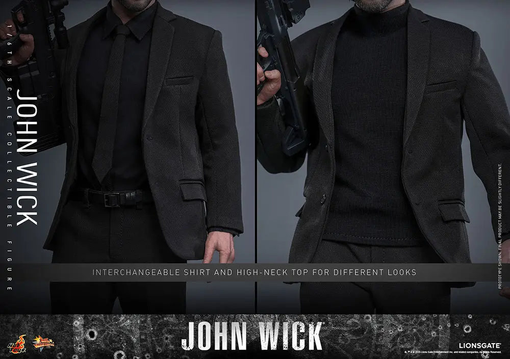 ジョン・ウィック』1作目のキアヌ・リーブスが初立体化、さらにリアル