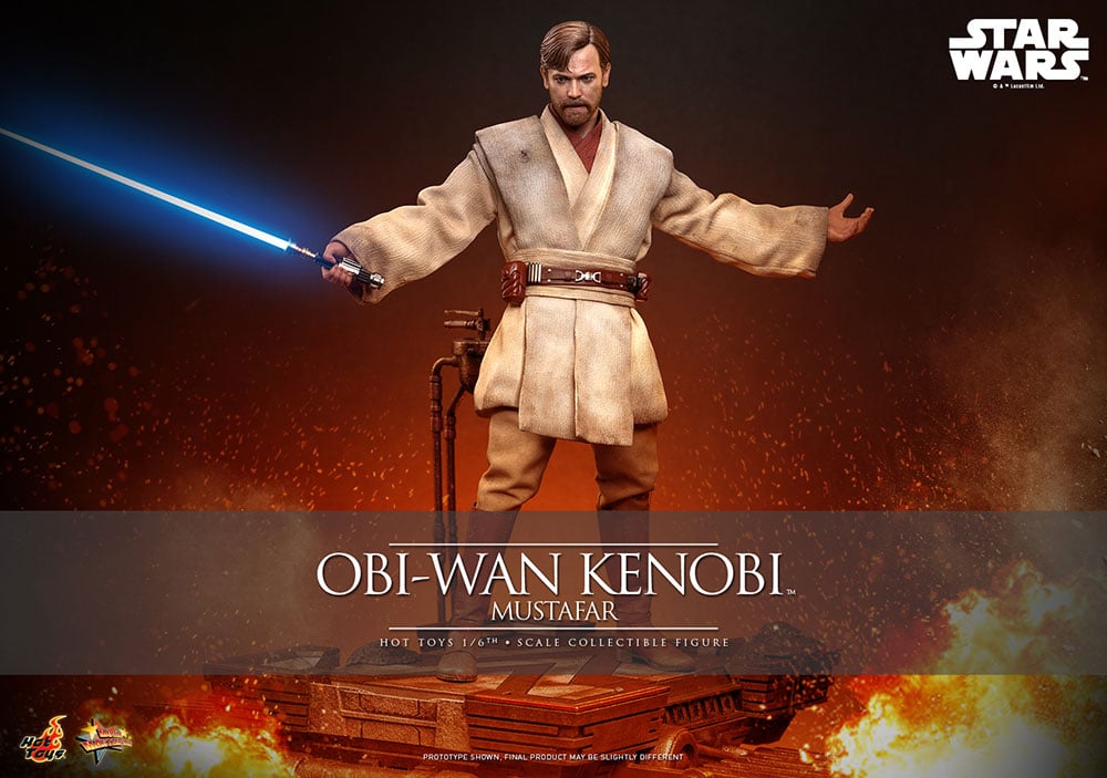 【ムービー・マスターピース】  『スター・ウォーズ　エピソード3／シスの復讐』 1/6スケールフィギュア　オビ＝ワン・ケノービ（ムスタファー）
