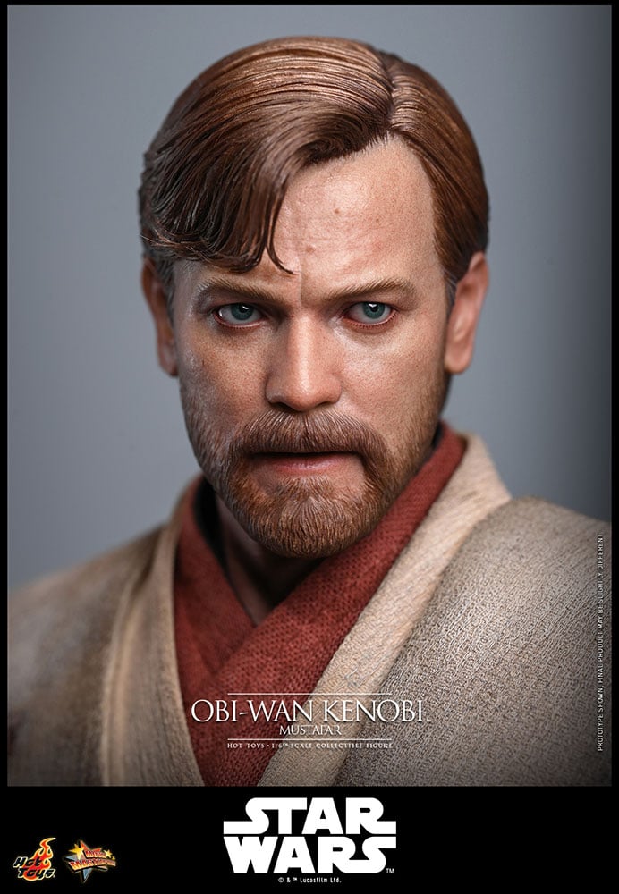 【ムービー・マスターピース】  『スター・ウォーズ　エピソード3／シスの復讐』 1/6スケールフィギュア　オビ＝ワン・ケノービ（ムスタファー）