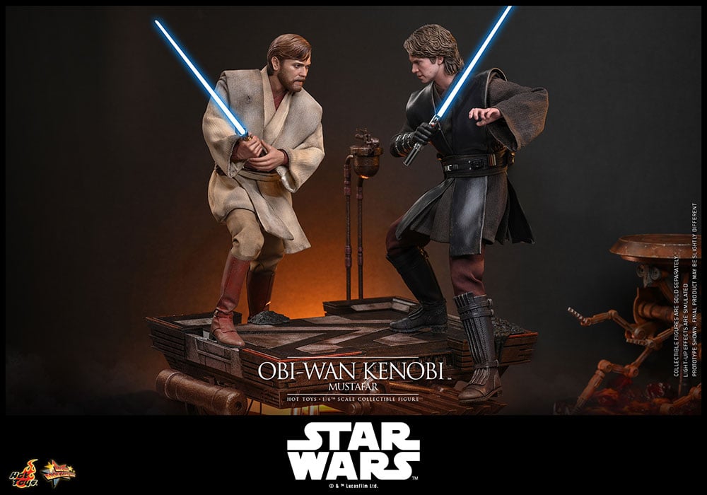 【ムービー・マスターピース】  『スター・ウォーズ　エピソード3／シスの復讐』 1/6スケールフィギュア　オビ＝ワン・ケノービ（ムスタファー）